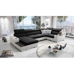 Napoli IV Maxi corner sofa with a sleeping function - luxury and comfort in your living room