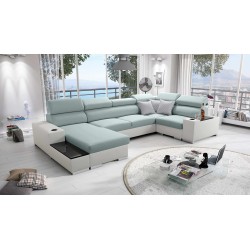 Napoli IV Maxi corner sofa with a sleeping function - luxury and comfort in your living room