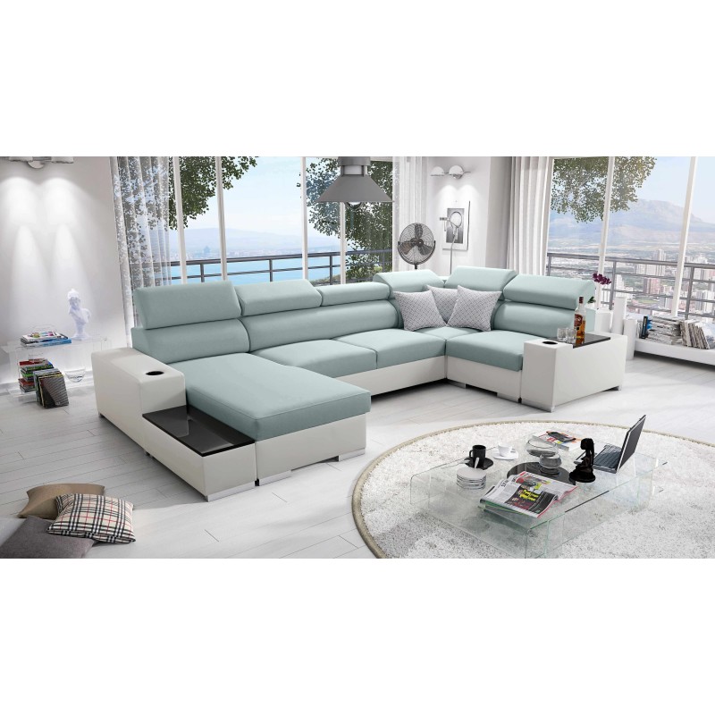 Napoli IV Maxi corner sofa with a sleeping function - luxury and comfort in your living room