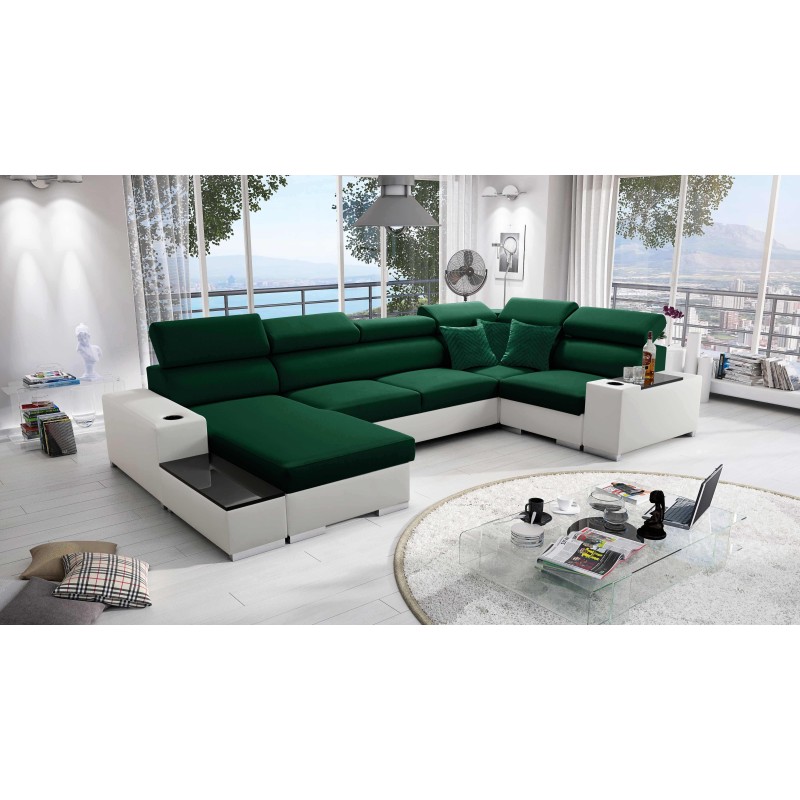 Napoli IV Maxi corner sofa with a sleeping function - luxury and comfort in your living room