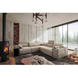 Ecksofa Milano III mit Schlaffunktion - Eleganz und Funktionalität in einem!