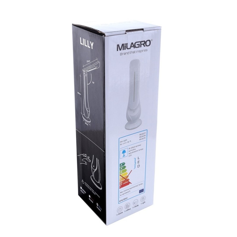 Lampka biurkowa LILLY WHITE 4W LED Lampka biurkowa LILLY WHITE 4W LED