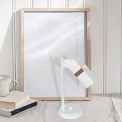 Lampka nocna Vidar Biały 1xGU10