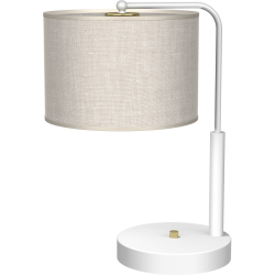 LINO WHITE / LINEN desk lamp 1xE27 LINO WHITE / LINEN desk lamp 1xE27