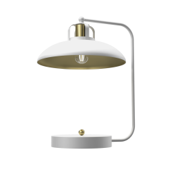 Desk lamp Felix 1xE27 White/Gold