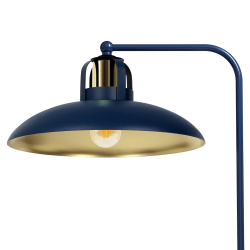 Lampka biurkowa FELIX NAVY BLUE/GOLD 1xE27 Lampka biurkowa FELIX NAVY BLUE/GOLD 1xE27
