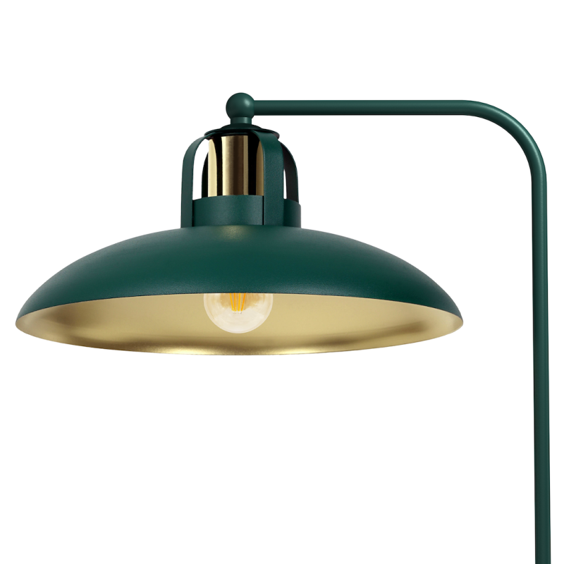 Lampka biurkowa FELIX GREEN/GOLD 1xE27 Lampka biurkowa FELIX GREEN/GOLD 1xE27
