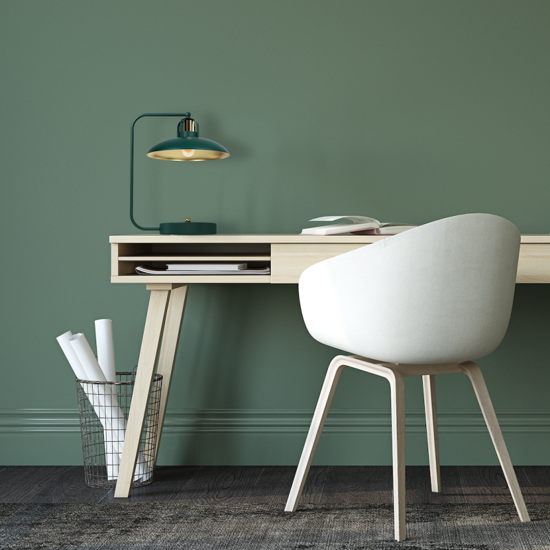 Lampka biurkowa FELIX GREEN/GOLD 1xE27 Lampka biurkowa FELIX GREEN/GOLD 1xE27