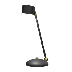 ARENA BLACK/GOLD Desk Lamp 1xGX53