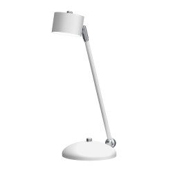 Schreibtischlampe ARENA WEISS/SILBER 1xGX53