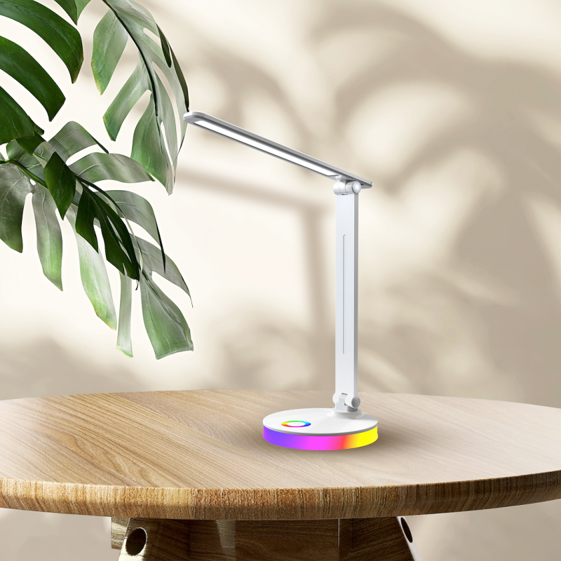 Bruno White Desk Lamp 5W LED RGB Bruno White Desk Lamp 5W LED RGB