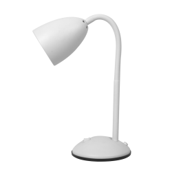 Schreibtischlampe LOGIC Weiß 1xE27