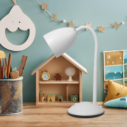LOGIC White Desk Lamp 1xE27 LOGIC White Desk Lamp 1xE27