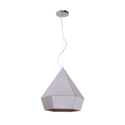 DIAMANTE SILVER Hanging Lamp 1xE27