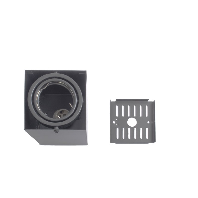 BLOCCO GRAY CEILING LAMP 1x7W GU10 LED BLOCCO GRAY CEILING LAMP 1x7W GU10 LED