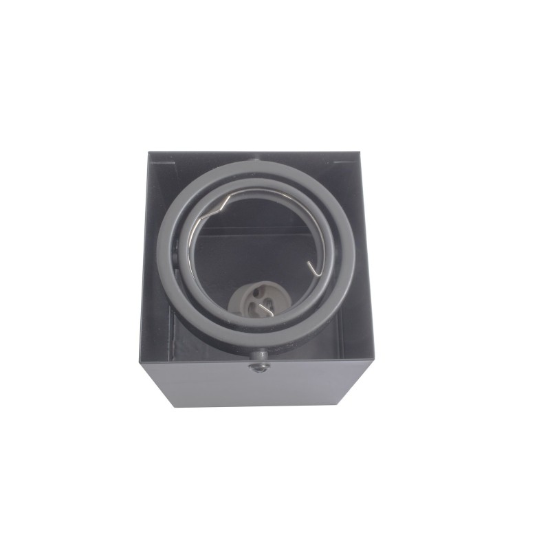 BLOCCO GRAY CEILING LAMP 1x7W GU10 LED BLOCCO GRAY CEILING LAMP 1x7W GU10 LED