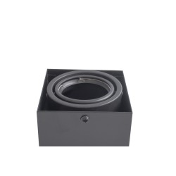 LÁMPARA DE TECHO BLOCCO GRIS 1x7W GU10 LED LÁMPARA DE TECHO BLOCCO GRIS 1x7W GU10 LED