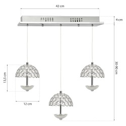 VENUS Hanging Lamp 3x5W LED VENUS Hanging Lamp 3x5W LED