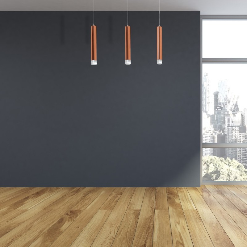 COPPER 15W LED HANGING LAMP COPPER 15W LED HANGING LAMP