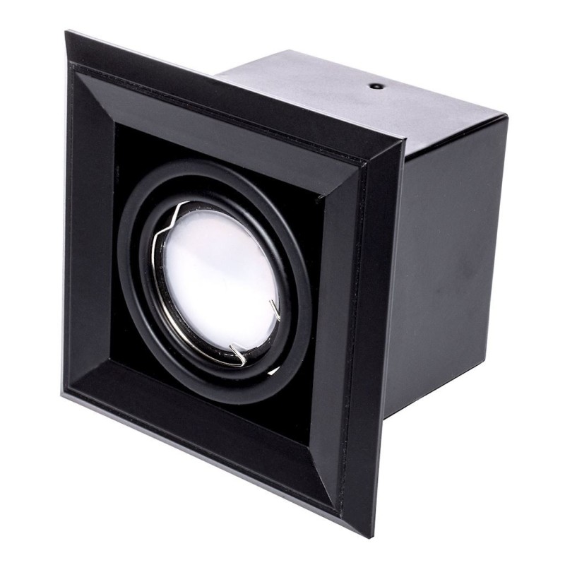 Recessed Lamp Blocco 1x7W GU10 LED Black Recessed Lamp Blocco 1x7W GU10 LED Black