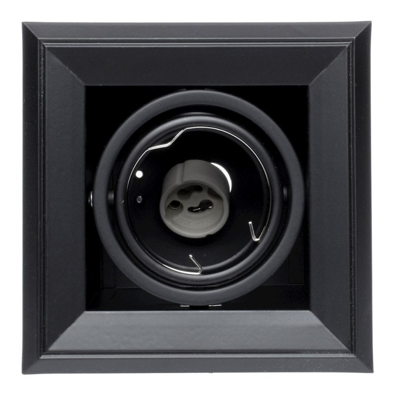 Recessed Lamp Blocco 1x7W GU10 LED Black Recessed Lamp Blocco 1x7W GU10 LED Black