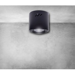 CEILING LAMP TUBO BLACK 1xAR111 (WITHOUT BULB) CEILING LAMP TUBO BLACK 1xAR111 (WITHOUT BULB)