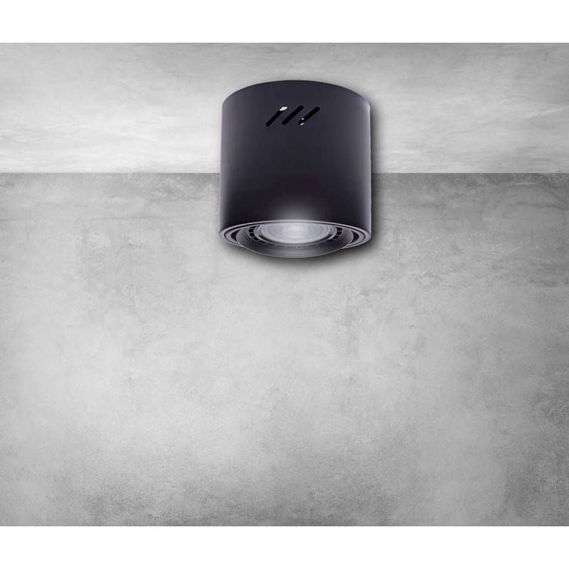 CEILING LAMP TUBO BLACK 1xAR111 (WITHOUT BULB) CEILING LAMP TUBO BLACK 1xAR111 (WITHOUT BULB)
