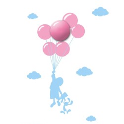 Kinderlampe BALLOONS 0,6W LED