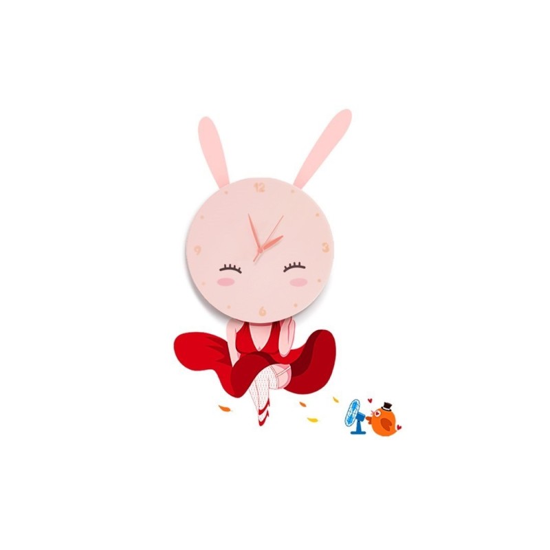Lampka dziecięca BUNNY LED CLOCK 0,6W LED Lampka dziecięca BUNNY LED CLOCK 0,6W LED