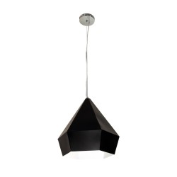 Hängelampe DIAMANTE SCHWARZ 1xE27