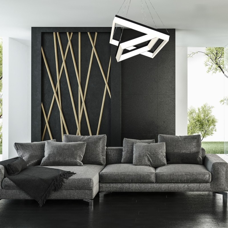 LAMPA WISZĄCA NERO 80W LED LAMPA WISZĄCA NERO 80W LED