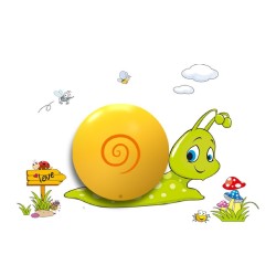 KINDERLAMPE SCHNECKE 0,6W LED