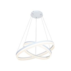 HÄNGELEUCHTE RING 60W LED + FERNBEDIENUNG