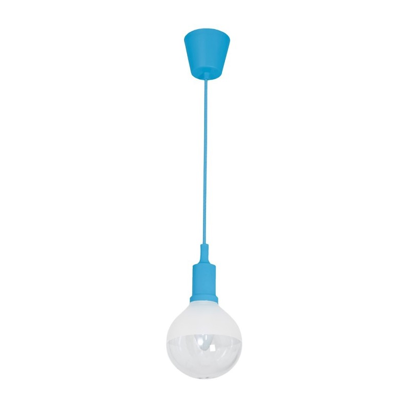 BUBBLE BLUE PENDANT LAMP 5W E14 LED BUBBLE BLUE PENDANT LAMP 5W E14 LED