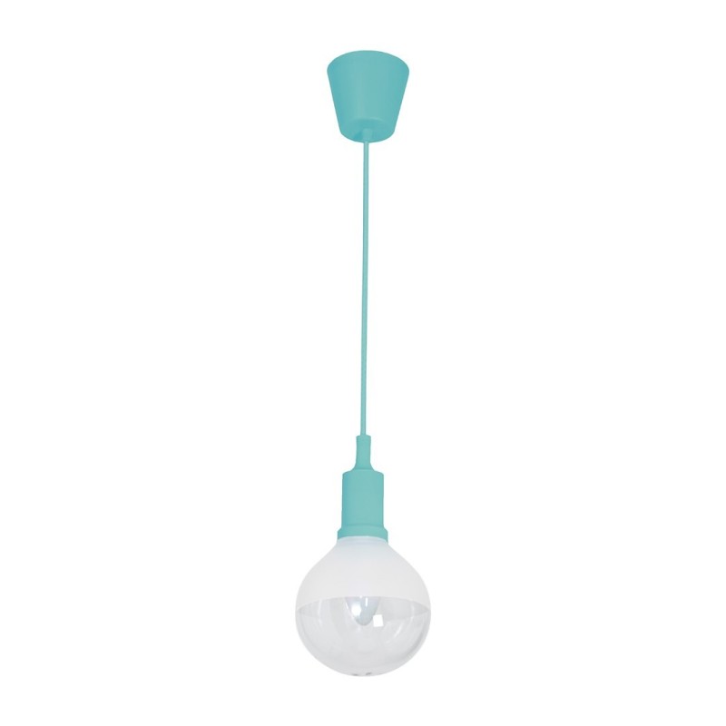 ПІДВІСНА ЛАМПА BUBBLE TURQUOISE 5W E14 LED