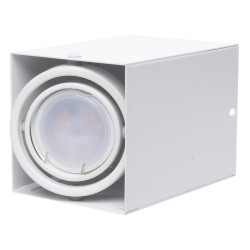 Blocco White Ceiling Lamp 1x7W GU10 LED Blocco White Ceiling Lamp 1x7W GU10 LED