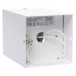 Стельова лампа Blocco Білий 1x7W GU10 Led Стельова лампа Blocco Білий 1x7W GU10 Led