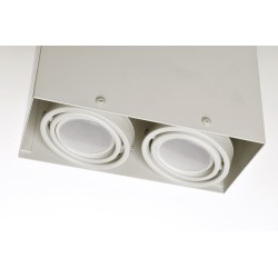 Ceiling Lamp Blocco White 2x7W GU10 LED Ceiling Lamp Blocco White 2x7W GU10 LED