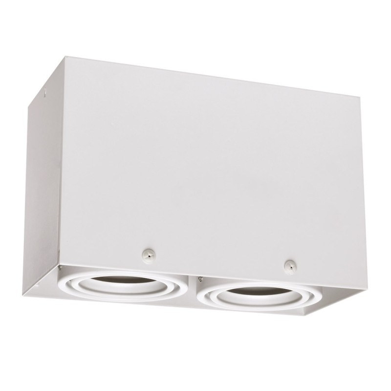 Ceiling Lamp Blocco White 2x7W GU10 LED Ceiling Lamp Blocco White 2x7W GU10 LED