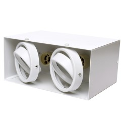 Ceiling Lamp Blocco White 2x7W GU10 LED Ceiling Lamp Blocco White 2x7W GU10 LED
