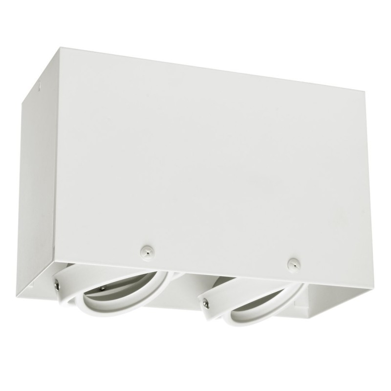 Ceiling Lamp Blocco White 2x7W GU10 LED Ceiling Lamp Blocco White 2x7W GU10 LED