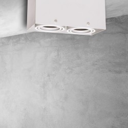 Ceiling Lamp Blocco White 2x7W GU10 LED Ceiling Lamp Blocco White 2x7W GU10 LED