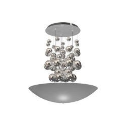 HÄNGELEUCHTE PERLA SILVER 42W LED