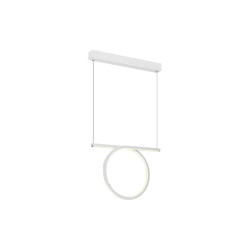HÄNGELEUCHTE LOOP WEISS 20W LED