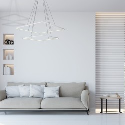 NIX WHITE 50W LED PENDANT LAMP NIX WHITE 50W LED PENDANT LAMP