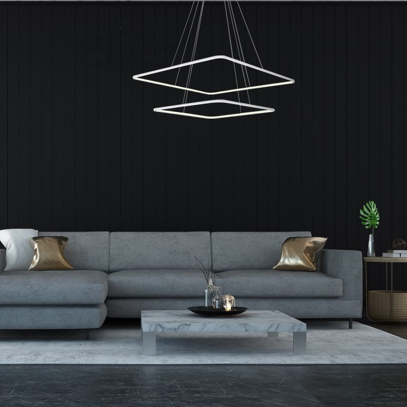 NIX WHITE 50W LED PENDANT LAMP NIX WHITE 50W LED PENDANT LAMP