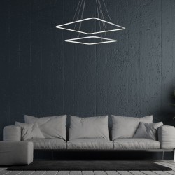 NIX WHITE 50W LED PENDANT LAMP NIX WHITE 50W LED PENDANT LAMP
