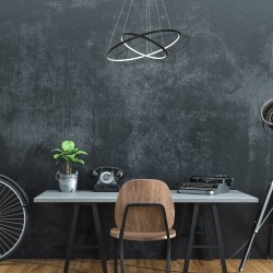 ORION BLACK 53W LED HANGING LAMP ORION BLACK 53W LED HANGING LAMP