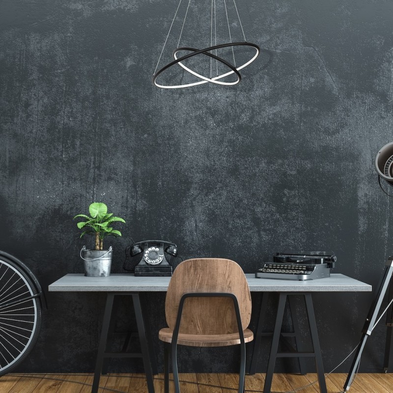 ORION BLACK 53W LED HANGING LAMP ORION BLACK 53W LED HANGING LAMP