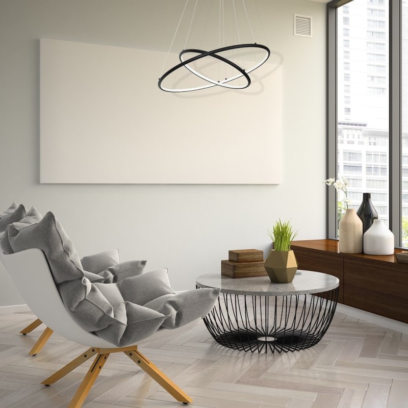 ORION BLACK 53W LED HANGING LAMP ORION BLACK 53W LED HANGING LAMP